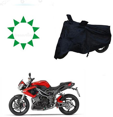 HYBRIDS COLLECTION Waterproof Two Wheeler Cover for DSK Benelli(TNT R, Black)
