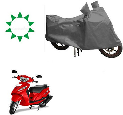 Atulit enterprises Waterproof Two Wheeler Cover for TVS(Wego, Grey)