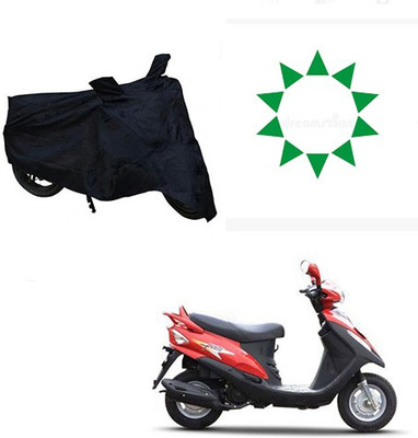 HYBRIDS COLLECTION Waterproof Two Wheeler Cover for Mahindra(Flyte, Black)