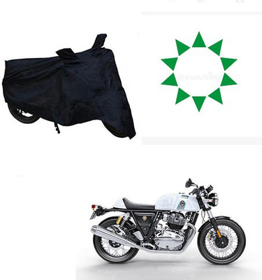 RPSENTTERPR Waterproof Two Wheeler Cover for Royal Enfield(Continental GT, Black)