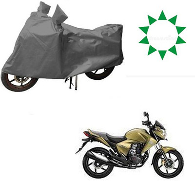 THE REAL ARV Waterproof Two Wheeler Cover for Honda(Dazzler, Grey)