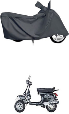 Utkarsh Two Wheeler Cover for LML(Star Euro, Grey)