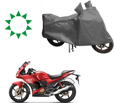 HYBRIDS COLLECTION Waterproof Two Wheeler Cover for Hero(Karizma ZMR, Grey)