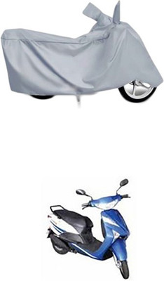 Wild Panther Two Wheeler Cover for Indus(Yo Xplor, Silver)