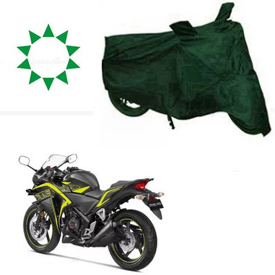 RPSENTTERPR Waterproof Two Wheeler Cover for Honda(CBR 250R, Green)