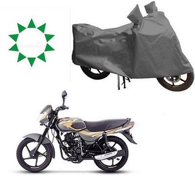 HYBRIDS COLLECTION Waterproof Two Wheeler Cover for Bajaj(CT100, Grey)