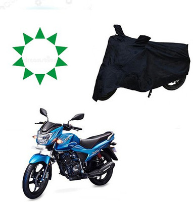 Atulit enterprises Waterproof Two Wheeler Cover for TVS(Victor New, Black)