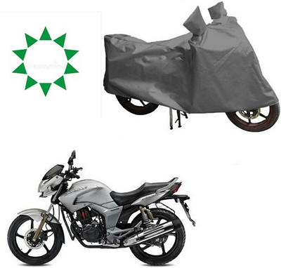 HYBRIDS COLLECTION Waterproof Two Wheeler Cover for Hero(Hunk, Grey)