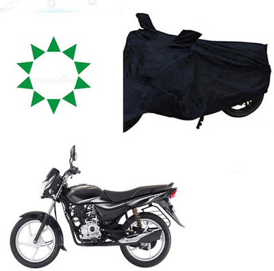 KPIND Waterproof Two Wheeler Cover for Bajaj(Platina 100 DTS-i, Black)