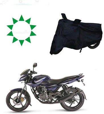 HYBRIDS COLLECTION Waterproof Two Wheeler Cover for Bajaj(Pulsar 135 LS DTS-i, Black)