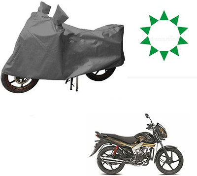 HYBRIDS COLLECTION Waterproof Two Wheeler Cover for Mahindra(Centuro, Grey)
