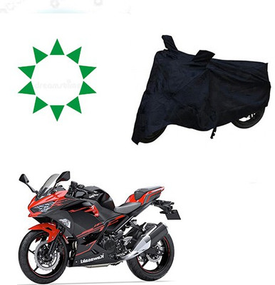 HYBRIDS COLLECTION Waterproof Two Wheeler Cover for Kawasaki(Ninja 250, Black)