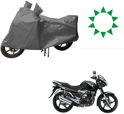 THE REAL ARV Waterproof Two Wheeler Cover for Suzuki(GS 150R, Grey)