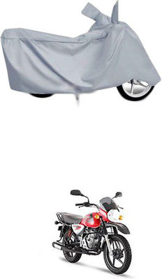 Utkarsh Two Wheeler Cover for Bajaj(Silver)