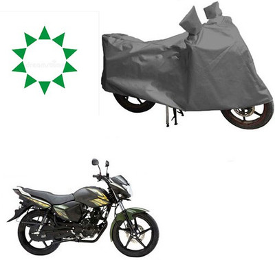 THE REAL ARV Waterproof Two Wheeler Cover for Yamaha(Saluto, Grey)
