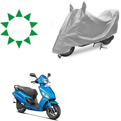 saanvi Waterproof Two Wheeler Cover for Hero(Maestro Edge, Silver)