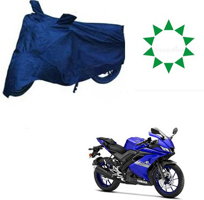 Motoren Waterproof Two Wheeler Cover for Yamaha(R15 V3, Blue)