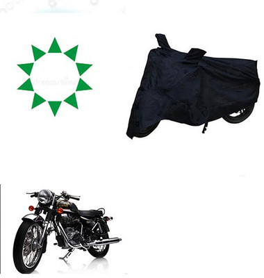 Atulit enterprises Waterproof Two Wheeler Cover for Royal Enfield(Electra Delux, Black)