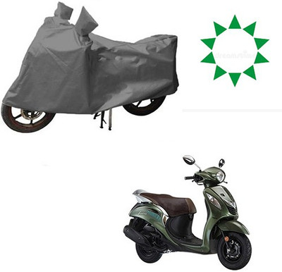 HYBRIDS COLLECTION Waterproof Two Wheeler Cover for Yamaha(Fascino, Grey)