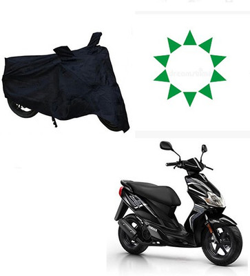 Amozkart Waterproof Two Wheeler Cover for Yamaha(Jog R, Black)