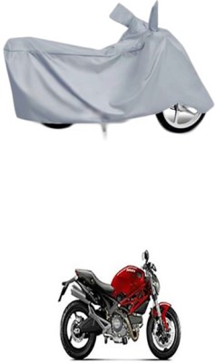 Utkarsh Two Wheeler Cover for Ducati(Monster 795, Silver)