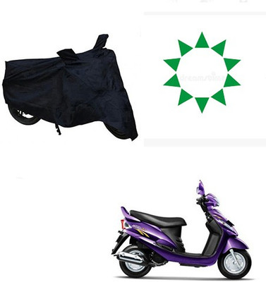 HYBRIDS COLLECTION Two Wheeler Cover for Mahindra(Rodeo RZ, Black)