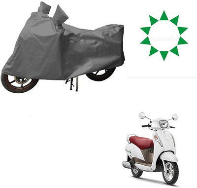 THE REAL ARV Waterproof Two Wheeler Cover for Suzuki(Access, Grey)