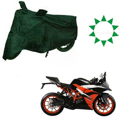 RPSENTTERPR Waterproof Two Wheeler Cover for KTM(RC 200, Green)