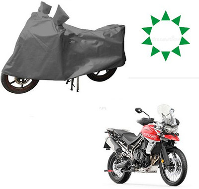 HYBRIDS COLLECTION Waterproof Two Wheeler Cover for Triumph(Tiger 800 XCA, Grey)