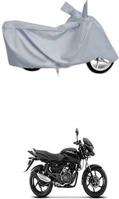 Utkarsh Two Wheeler Cover for Bajaj(Pulsar 150, Silver)