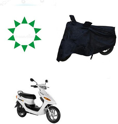 THE REAL ARV Waterproof Two Wheeler Cover for Indus(Yo Electron, Black)