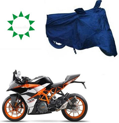 RPSENTTERPR Waterproof Two Wheeler Cover for KTM(RD 350, Blue)