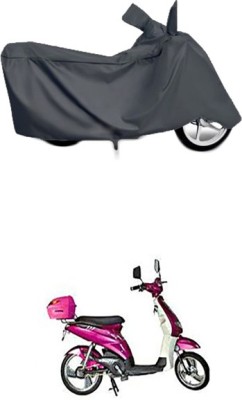 Utkarsh Two Wheeler Cover for Avon(E Lite, Grey)