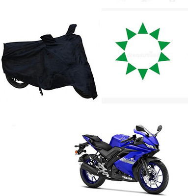 Atulit enterprises Waterproof Two Wheeler Cover for Yamaha(R15 V3, Black)