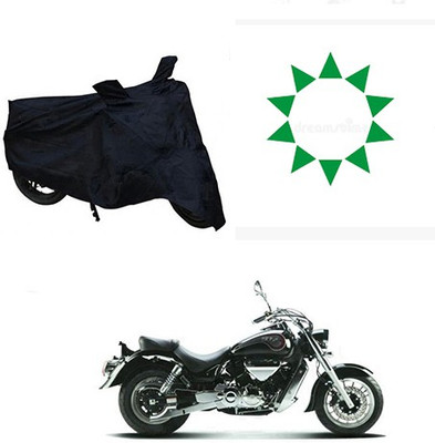 HYBRIDS COLLECTION Waterproof Two Wheeler Cover for Hyosung(ST7, Black)