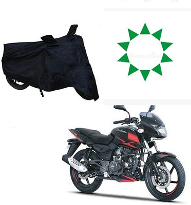 RPSENTTERPR Waterproof Two Wheeler Cover for Bajaj(Pulsar 180 DTS-i, Black)