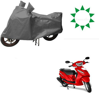 HYBRIDS COLLECTION Waterproof Two Wheeler Cover for TVS(Wego, Grey)