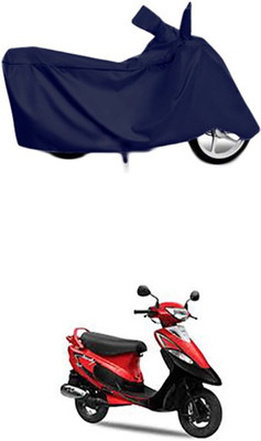 Utkarsh Two Wheeler Cover for TVS(Blue)