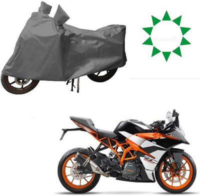 RPSENTTERPR Waterproof Two Wheeler Cover for KTM(RD 350, Grey)