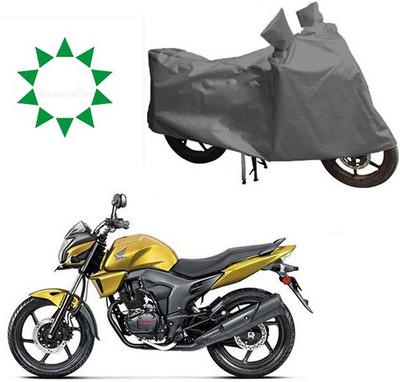 HYBRIDS COLLECTION Waterproof Two Wheeler Cover for Honda(CB Trigger, Grey)
