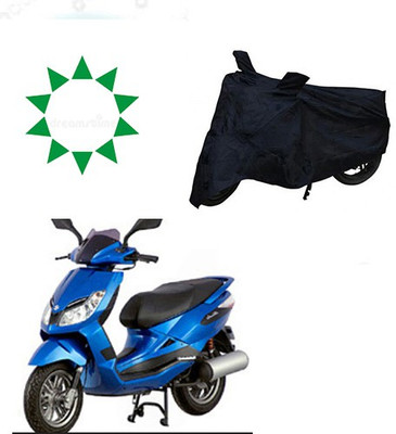 Atulit enterprises Waterproof Two Wheeler Cover for Bajaj(Sunny, Black)