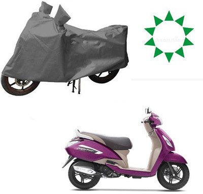 HYBRIDS COLLECTION Waterproof Two Wheeler Cover for TVS(Jupiter, Grey)