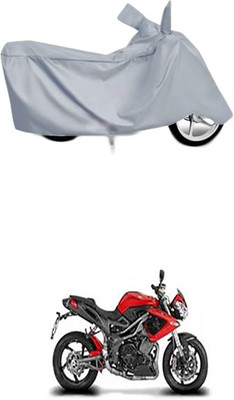 Utkarsh Two Wheeler Cover for DSK Benelli(TNT R, Silver)