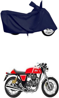 Utkarsh Two Wheeler Cover for Royal Enfield(Continental GT, Blue)