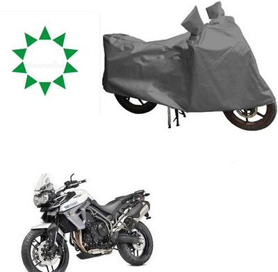 HYBRIDS COLLECTION Waterproof Two Wheeler Cover for Triumph(Tiger 800 XR, Grey)