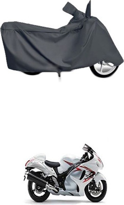 Utkarsh Two Wheeler Cover for Suzuki(Grey)