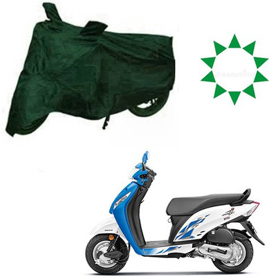 RPSENTTERPR Waterproof Two Wheeler Cover for Honda(Activa i, Green)