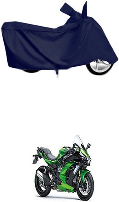 Utkarsh Two Wheeler Cover for Kawasaki(Blue)