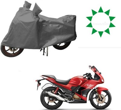 HYBRIDS COLLECTION Waterproof Two Wheeler Cover for Hero(Karizma ZMR, Grey)