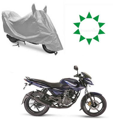 RPSENTTERPR Waterproof Two Wheeler Cover for Bajaj(Pulsar 135 LS DTS-i, Silver)